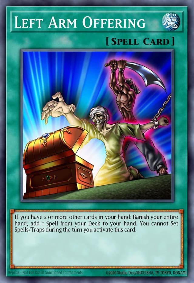 LEFT ARM OFFERING from MILLENIUM PACK 2016