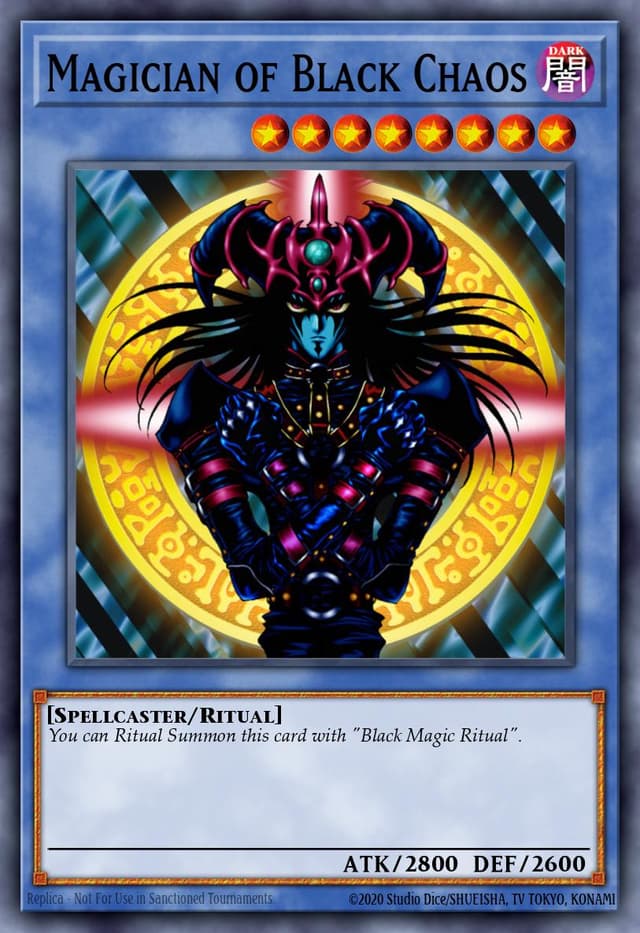 MAGICIAN OF BLACK CHAOS from YUGI'S LEGENDARY DECK 2015