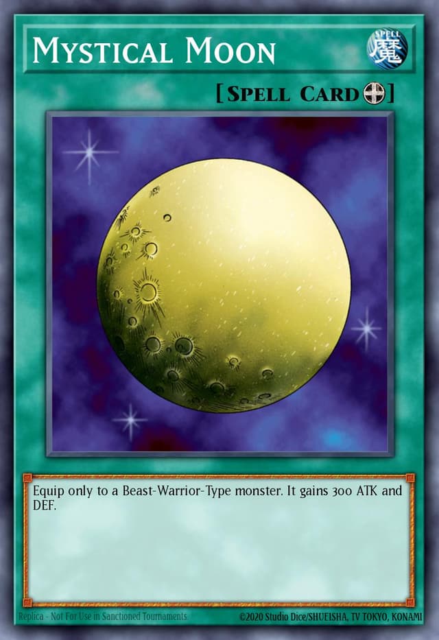 MYSTICAL MOON from LEGEND OF BLUE EYES REPRINT 2019