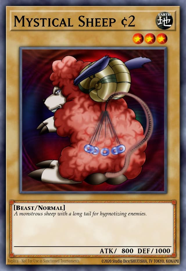 MYSTICAL SHEEP #2 from LEGEND OF BLUE EYES REPRINT 2019