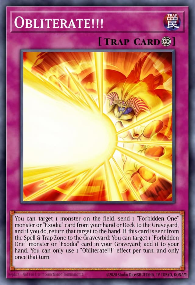 OBLITERATE!!! from YUGI'S LEGENDARY DECKS II 2020