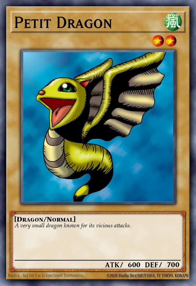 PETIT DRAGON from LEGEND OF BLUE EYES REPRINT 2019