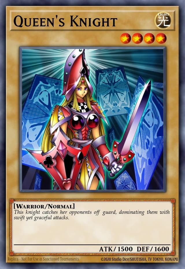 QUEEN'S KNIGHT from YUGI'S LEGENDARY DECK 2015