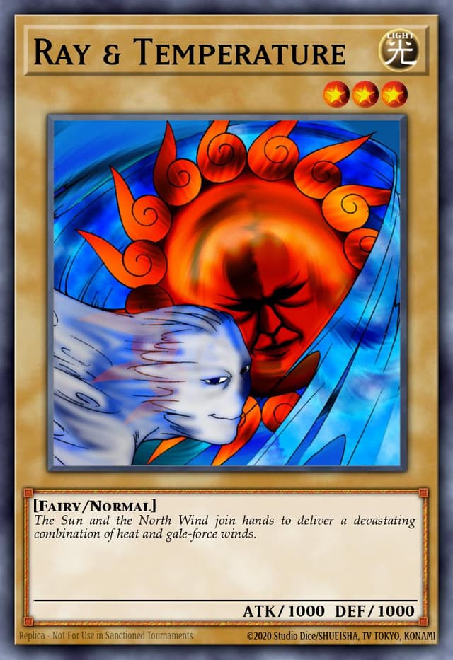 RAY & TEMPERATURE from LEGEND OF BLUE EYES REPRINT 2019