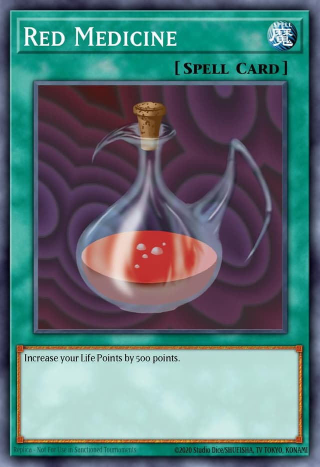 RED MEDICINE from LEGEND OF BLUE EYES REPRINT 2019