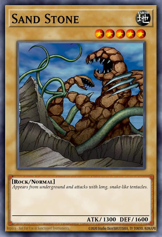 SAND STONE from LEGEND OF BLUE EYES REPRINT 2019