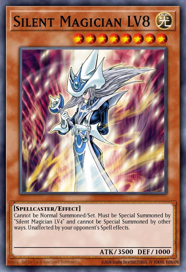 SILENT MAGICIAN LV8 from YUGI'S LEGENDARY DECK 2015