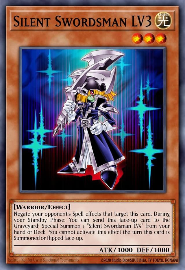 SILENT SWORDSMAN LV3 from RISE OF DESTINY 2004