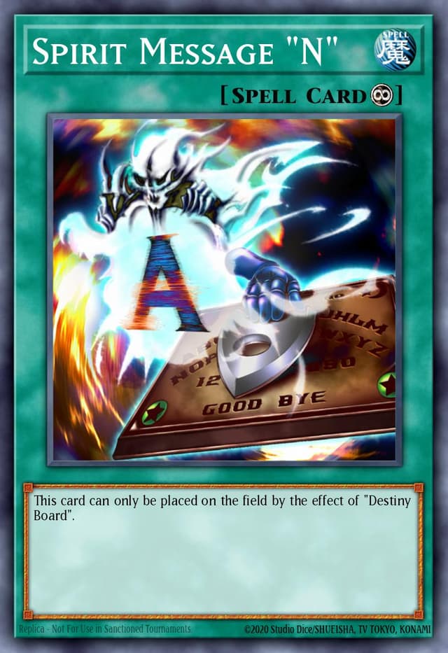 SPIRIT MESSAGE "N" from LEGENDARY DUELISTS: S3 2022