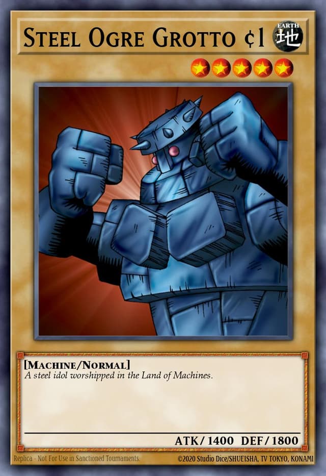 STEEL OGRE GROTTO #1 from LEGEND OF BLUE EYES REPRINT 2019