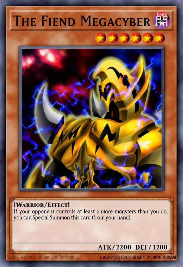 THE FIEND MEGACYBER from PHARAOH'S SERVANT 25TH ANNIV. 2023