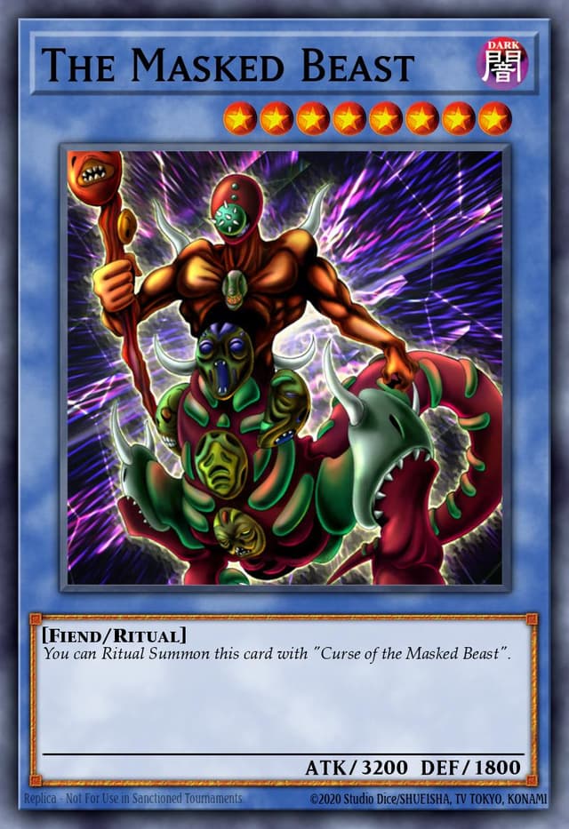 THE MASKED BEAST from SPEED DUEL: BATTLE CITY BOX 2020