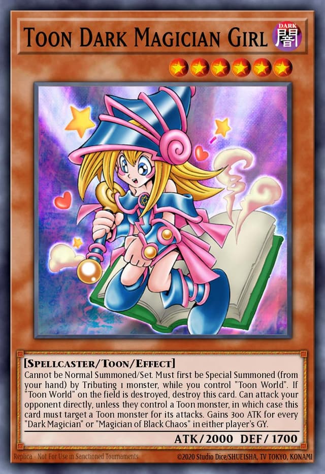 TOON DARK MAGICIAN GIRL from LEGENDARY DUELISTS: S1 2020