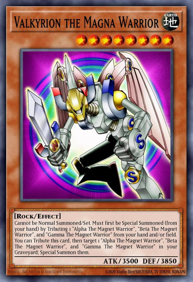VALKYRION THE MAGNA WARRIOR from SPEED DUEL: BATTLE CITY BOX 2020